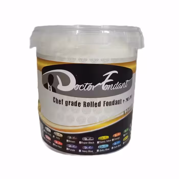 فوندانت سفید بزرگ دکترفوندانت