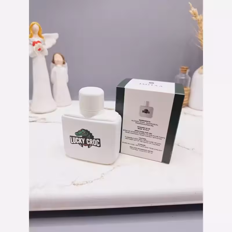ادکلن مردانه لاکی کروژ سفید حجم 30میل