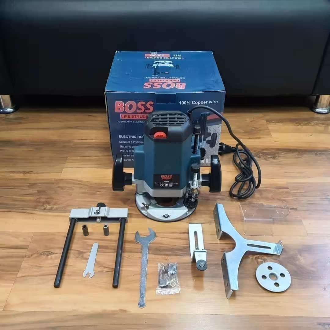 اور فرز نجاری دو دسته بزرگ طرح ماکیتا باس مدل R12