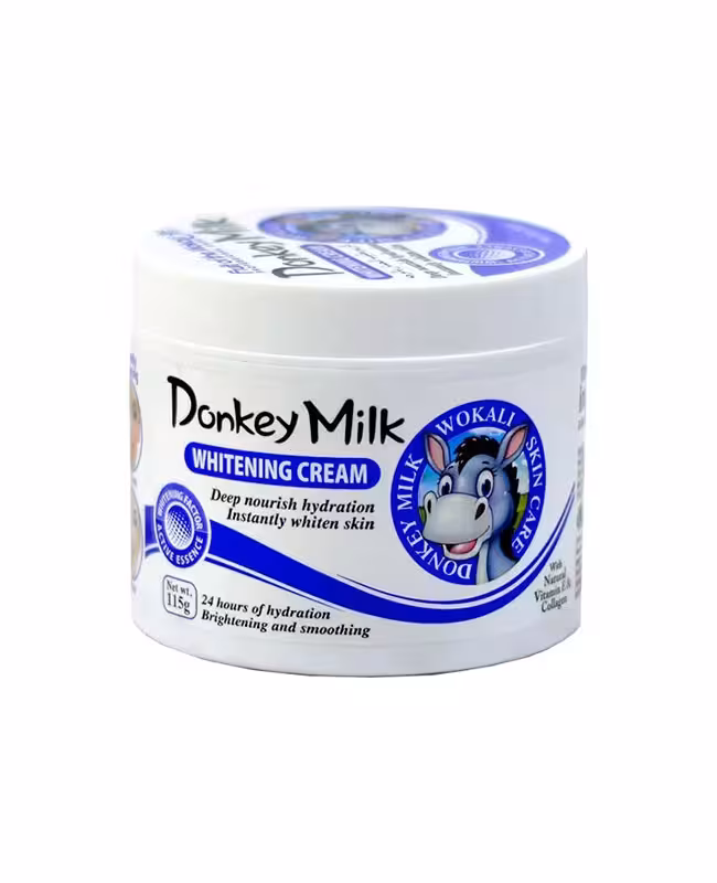 کرم سفید کننده شیر الاغ وکالی وزن 115 گرم