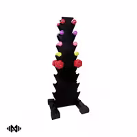رک دمبل دو طرفه 9 جفتی