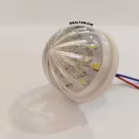 لاسوگاسی خورشیدی سفید 4.5 سانت تخت