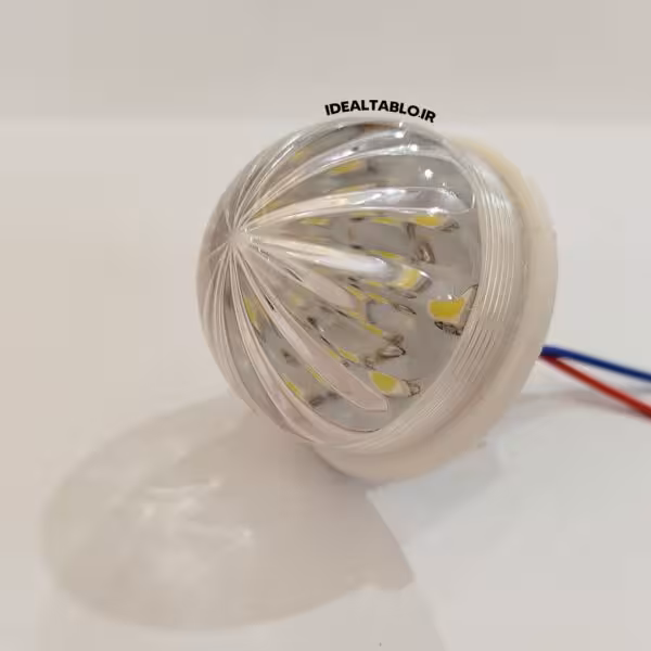 لاسوگاسی خورشیدی سفید 4.5 سانت تخت