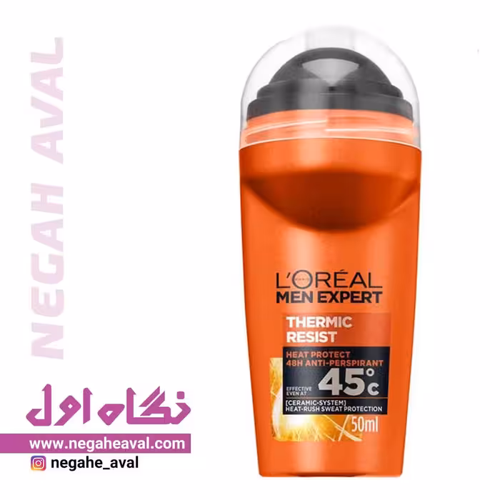 رول ضدتعریق مردانه Thermic Resist لورآل حجم 50 میلی لیتر