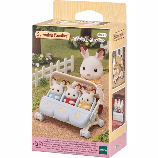 کالسکه‌ی کودک سیلوانیان فامیلیز مدل 5533 Sylvanian families