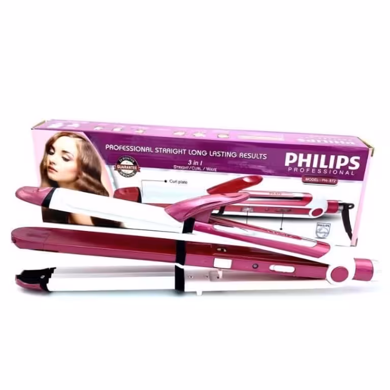 اتو مو  ویو و فر کننده مو 3 کاره فیلیپس مدل Philips ph999