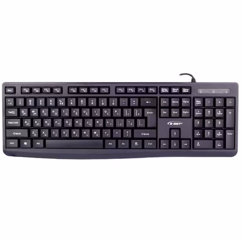 کیبورد سیم دار دی نت مدل DT-994D-net