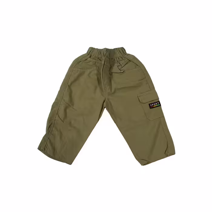 شلوارک بچگانه نسکافه ای طرح sport سایز 70