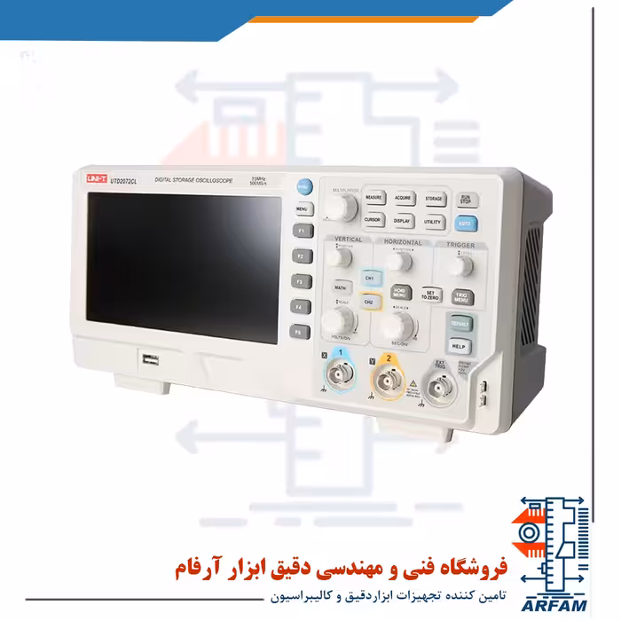 اسیلوسکوپ ذخیره سازی دیجیتال یونیتی مدل UTD2072CL
