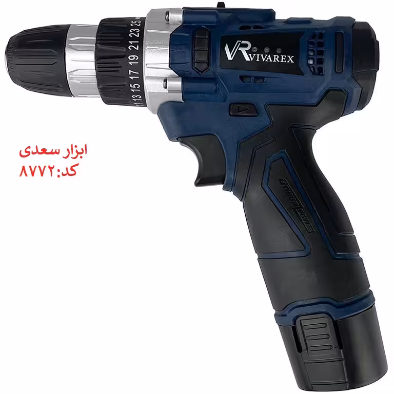 دریل پیچ گوشتی شارژی ویوارکس مدل VR1210-1C تمام مس یکسال گارانتی معتبر
