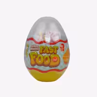 اسباب بازی لگو شانسی فست فودFast food lucky lego toy