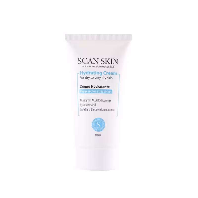 کرم آبرسان و مرطوب کننده پوست خشک و خیلی خشک اسکن اسکین 50 میلی لیتر Scan Skin