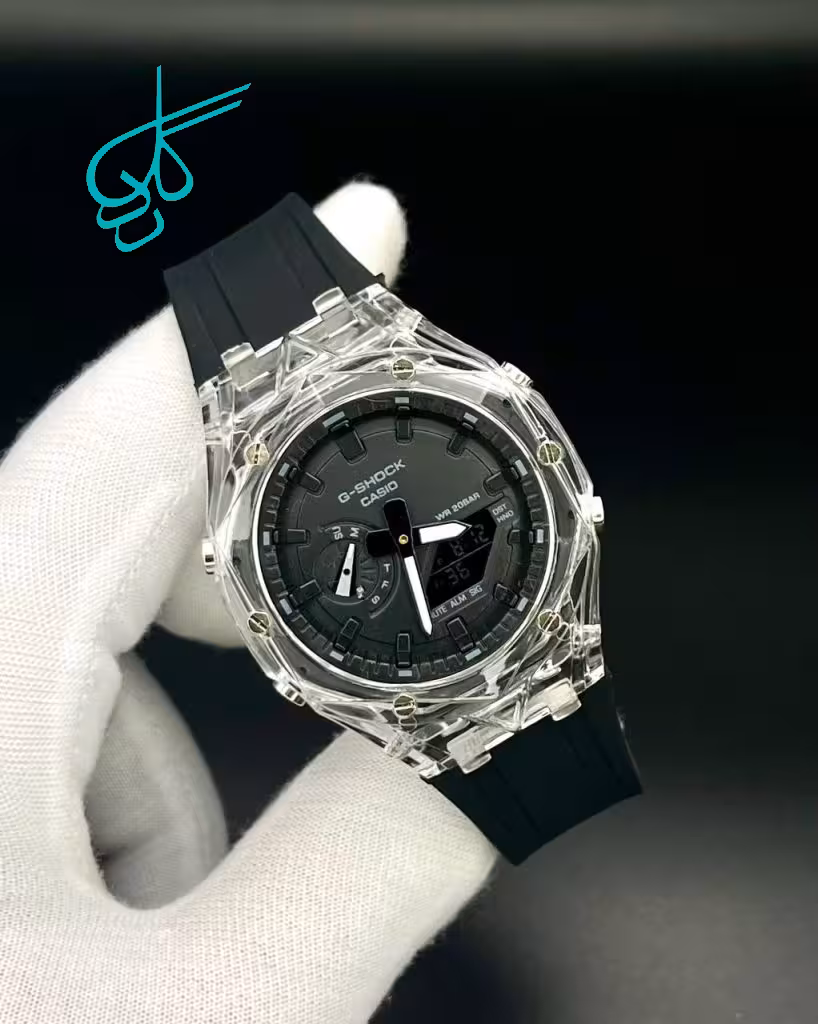 خرید ساعت اسپرت جی شاک مدل 2100 بند سیلیکونی کیفیت عالی ضدآب صد در صد کد 1923952 - ردگل