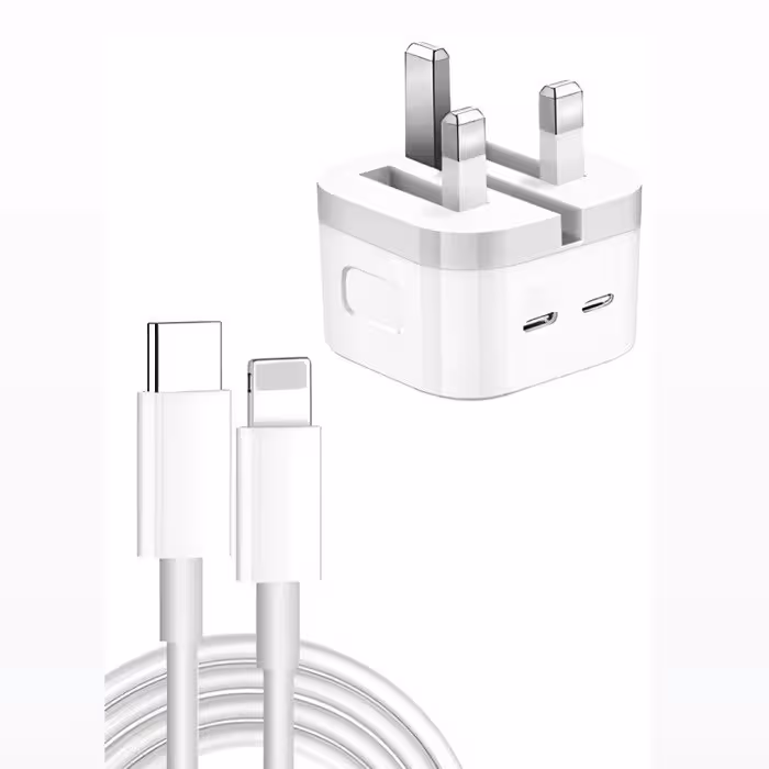 شارژر دیواری  35 وات مدل .35W - 13pro max به همراه کابل لایتنینگ | کالا مکس