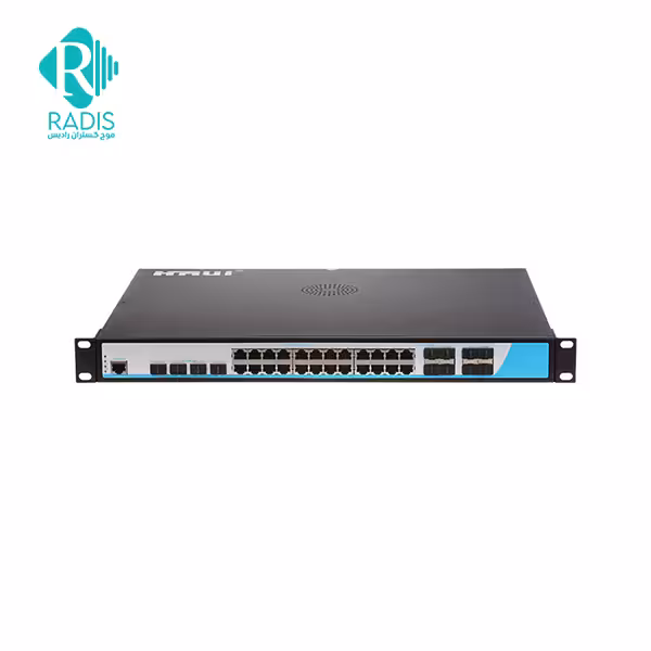 سوییچ شبکه 24 پورت HRUI مدل HR-SWTG342408S