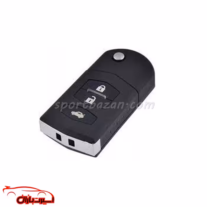 قاب ریموت مزدا 3 و مزدا 6 سه دکمه تاشو