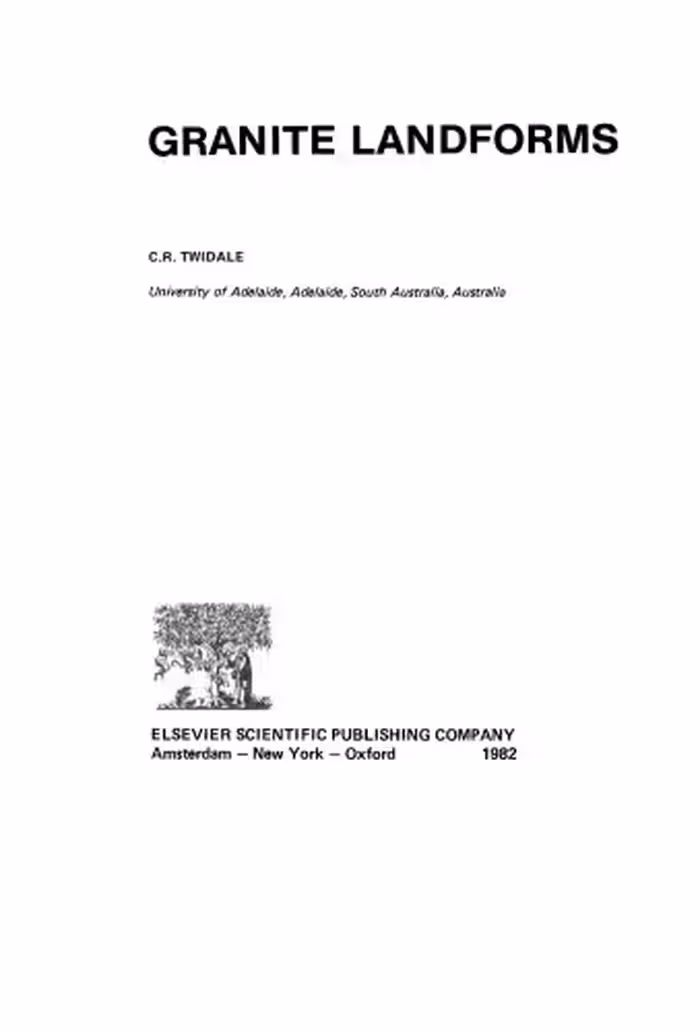خرید و دانلود نسخه کامل کتاب Granite Landforms