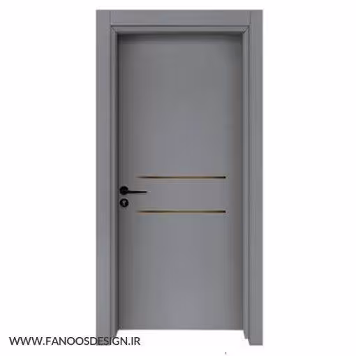 درب پلی وود ضد آب سرویس بهداشتی پلکسی خطی کد 1218