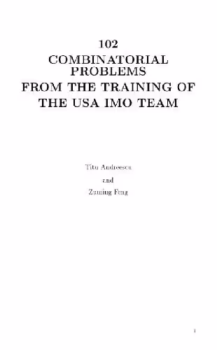 خرید و دانلود نسخه کامل کتاب 102 Combinatorial problems from the training of USA IMO team