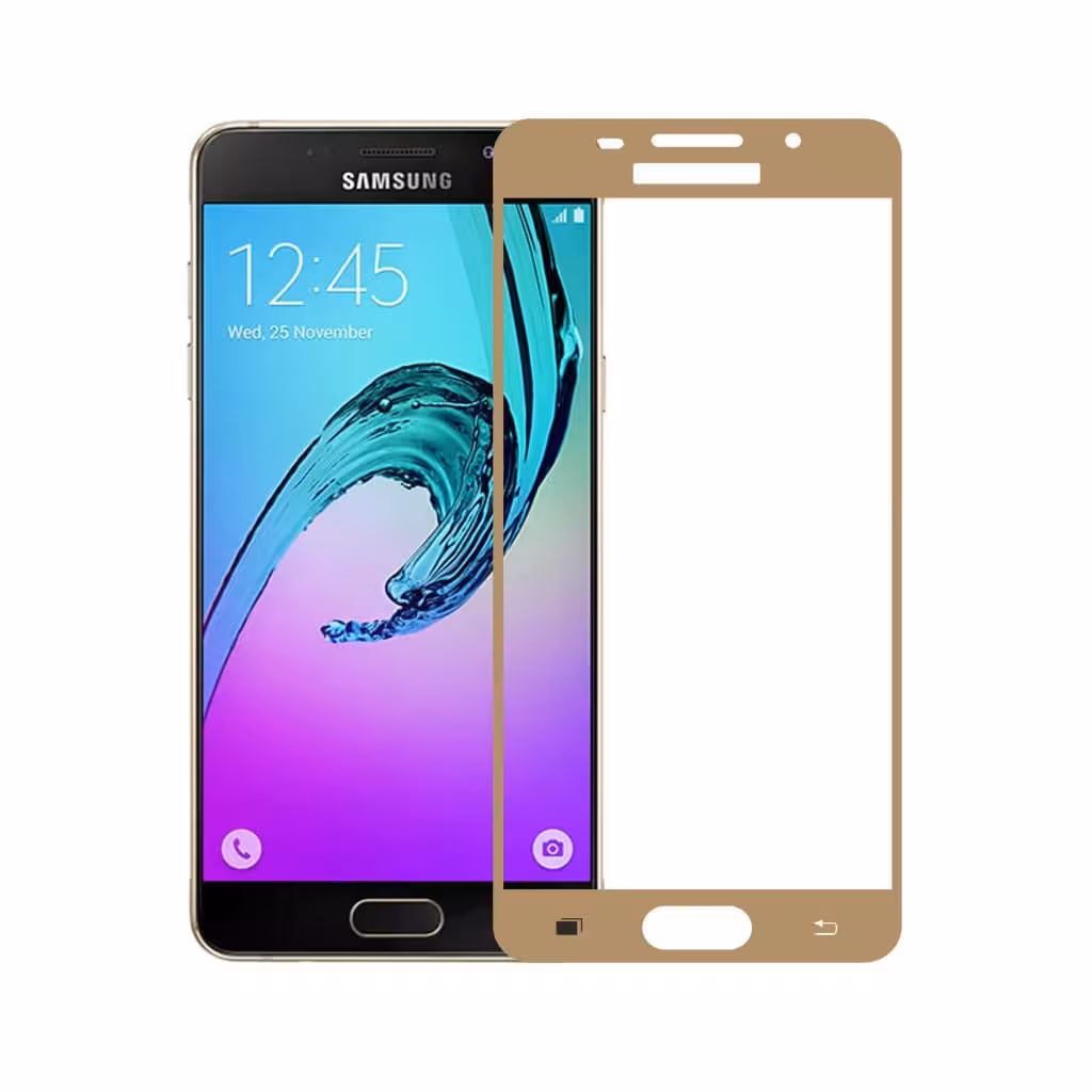 گلس سامسونگ samsung A3 2016 خشگیر  شفاف شیشه ای a310 محافظ صفحه نمایش a3 2016 گلس 0.3 میل  آ 3 نانو SM-A310M A310F