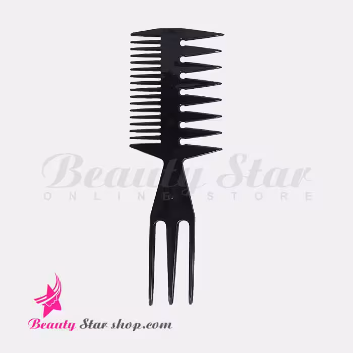 شانه حالت دهی و تقسیم مو سه شاخه جی کات