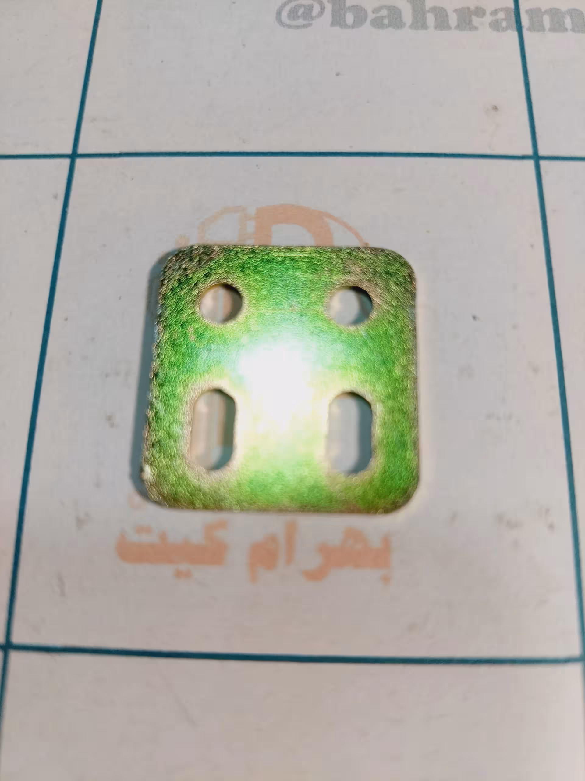 سازه فلزی صفحه 2x2 بسته 4 تایی