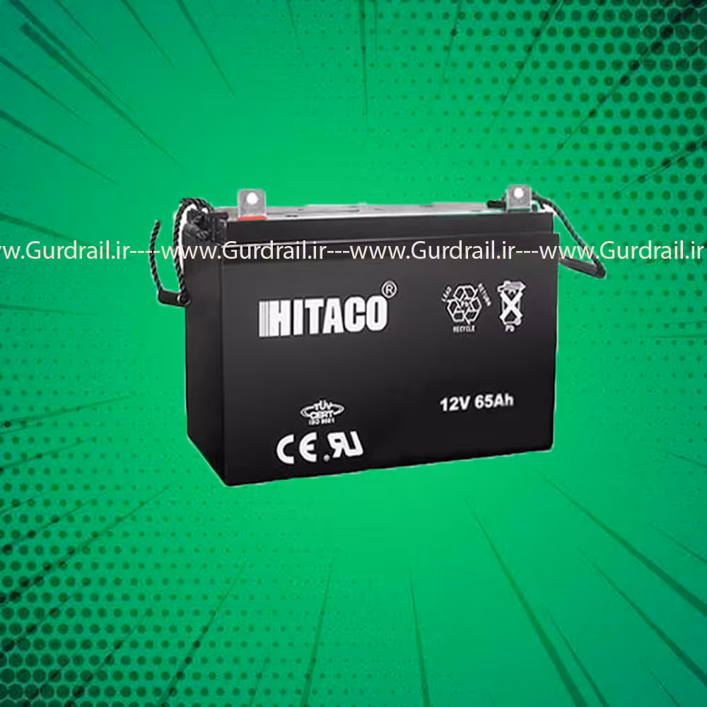 باتری یو پی اس 12 ولت 65 آمپر هیتاکو مدل HB65-12 | گاردریل