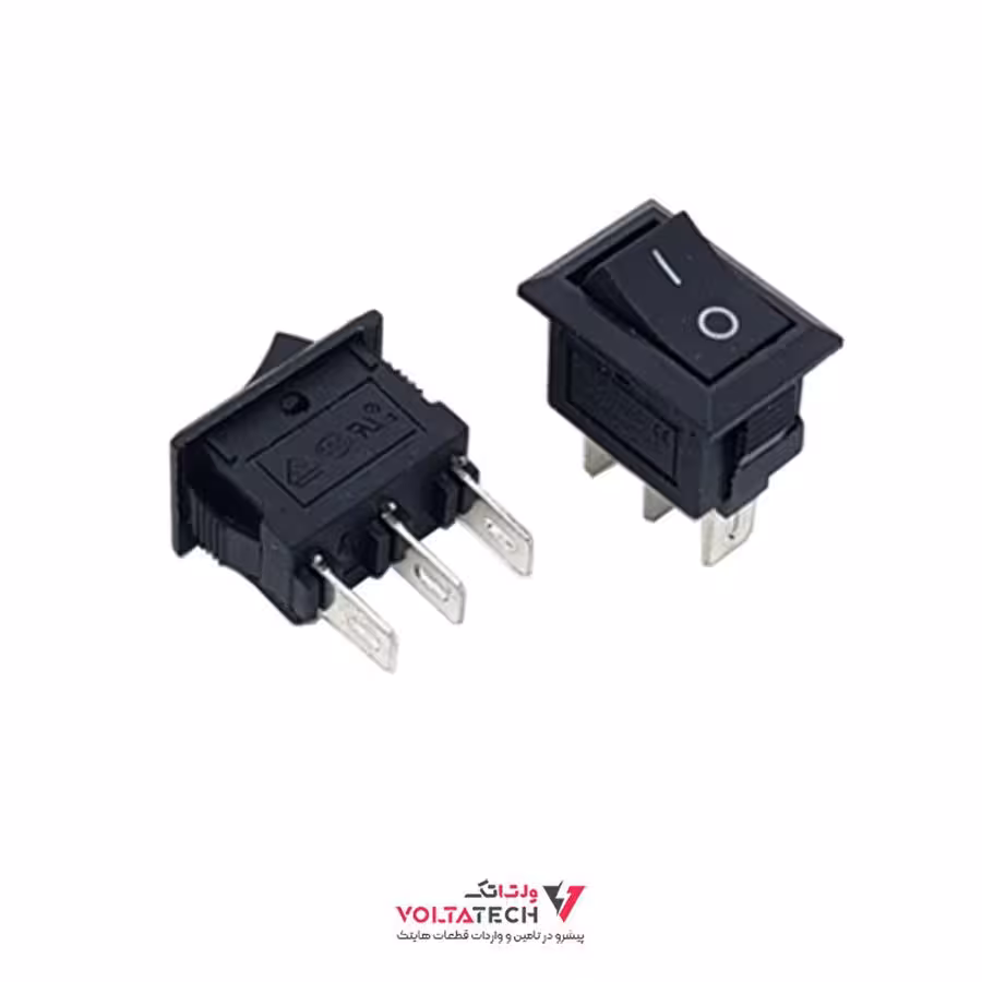 کلید راکر 2 حالته 3 پین کوچک KCD1-701
