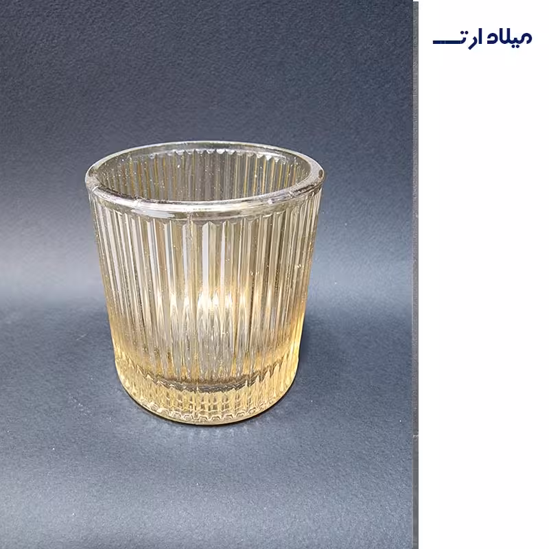 لیوان شیار دار شامپاینی ارتفاع8قطر8