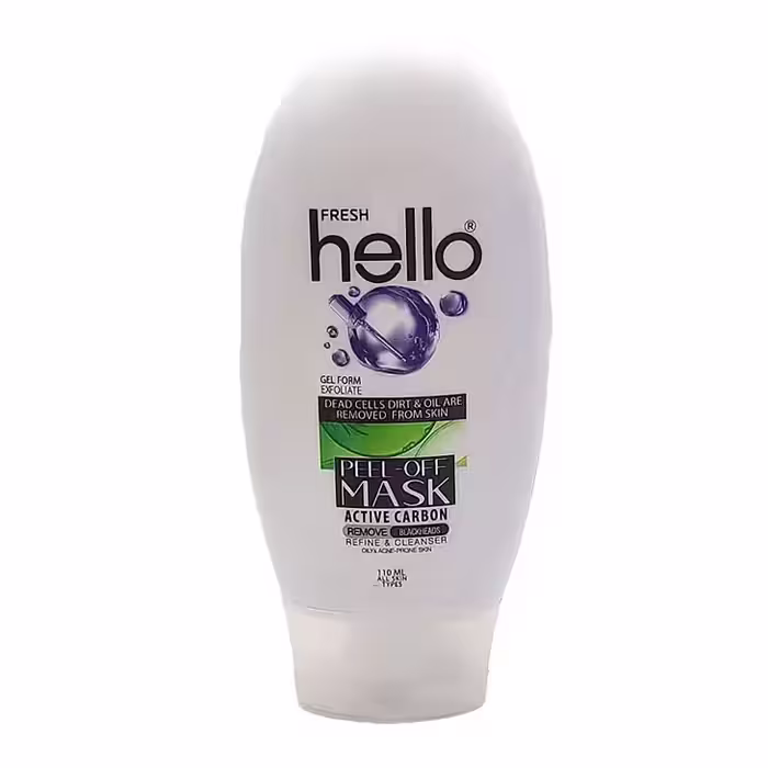 ماسک سیاه صورت هلو فرش با خاصیت لایه برداری 110 میلی لیتر | Hello Fresh Peel Off Face Mask 110 ml