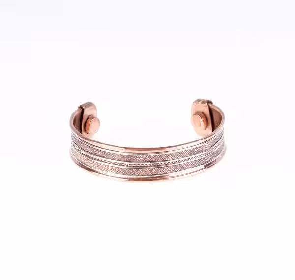 دستبند فلزی مسی CU1004