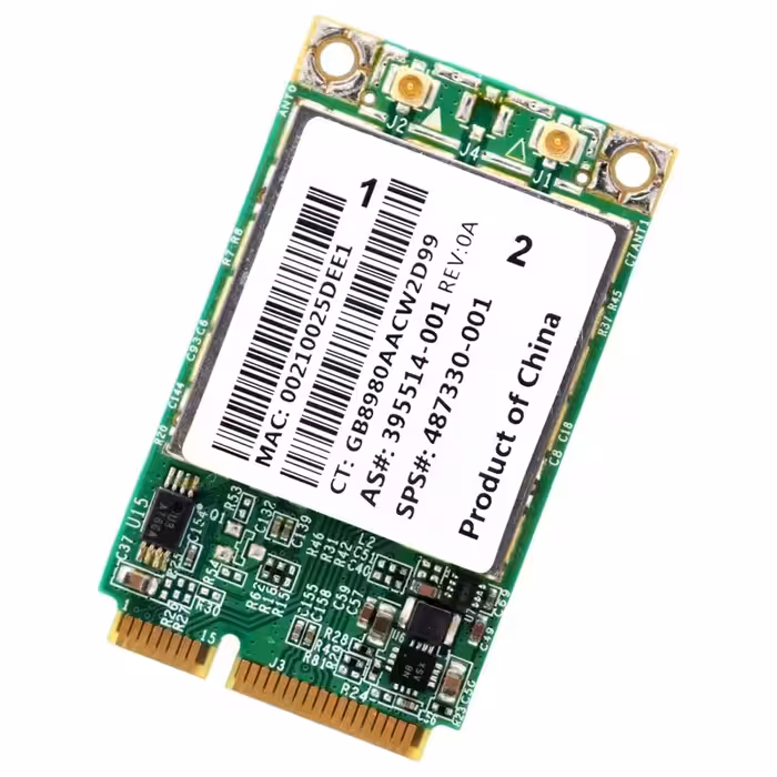 برد وایفای لبتاپ HP دو باند 150 گیگاهرتز  اورجینال امازون المان