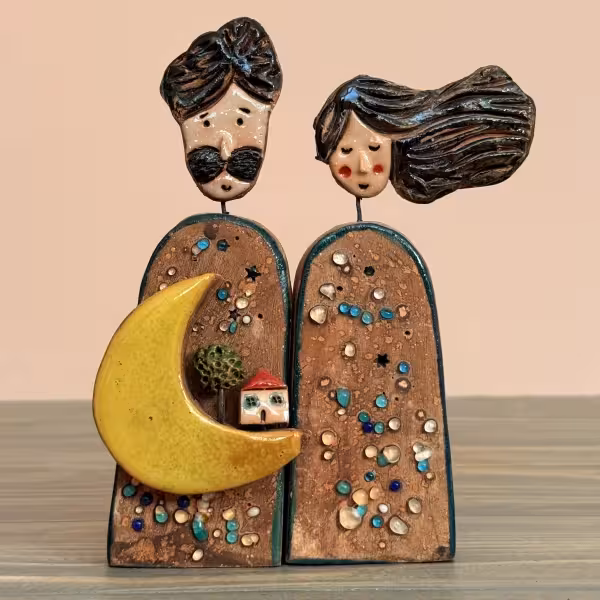 مجسمه زوج طرح یازده