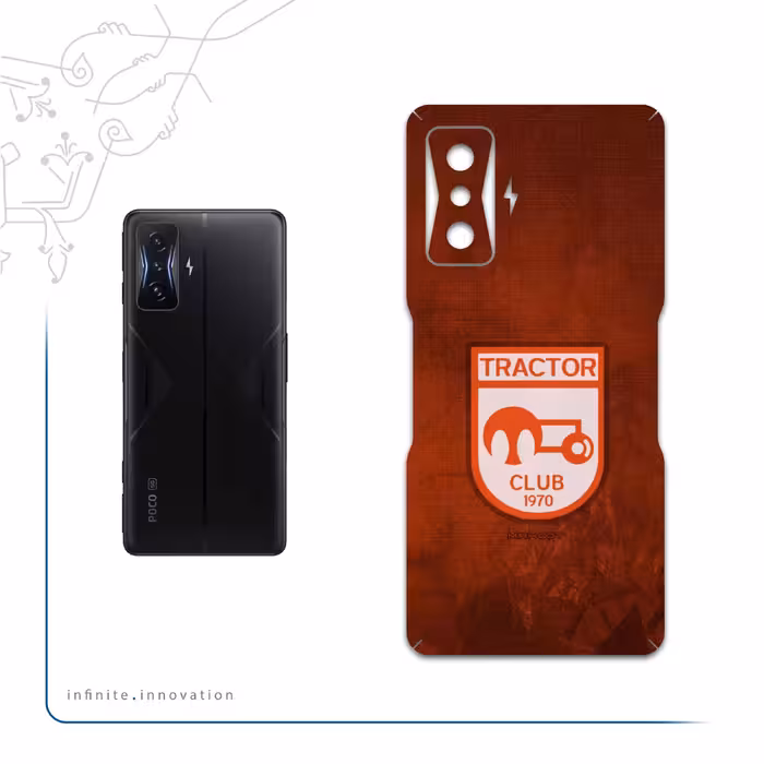 برچسب پوششی ماهوت مدل Tractor مناسب برای گوشی موبایل شیائومی Poco F4 GT 5G