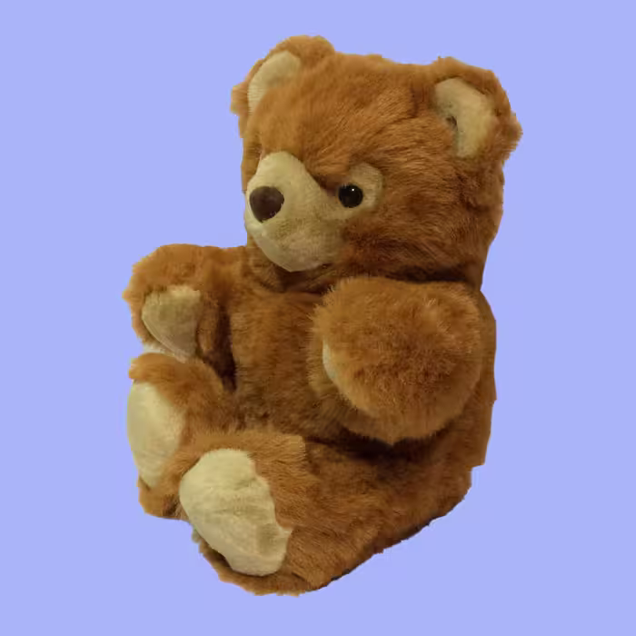 عروسک طرح خرس مدل Indian Bear کد SZ9/613 ارتفاع 30 سانتی‌متر