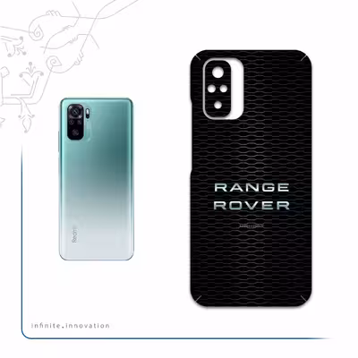 برچسب پوششی ماهوت مدل Range-Rover-Logo مناسب برای گوشی موبایل شیائومی Redmi Note 10