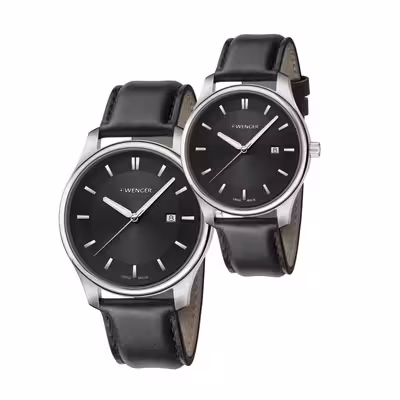 ست ساعت مچی عقربه ای زنانه و مردانه ونگر مدل 01.1421.10