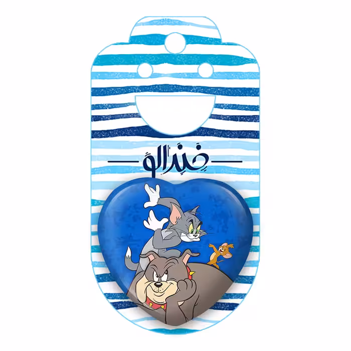 پیکسل خندالو طرح تام و جری Tom And Jerry مدل قلبی کد 10723