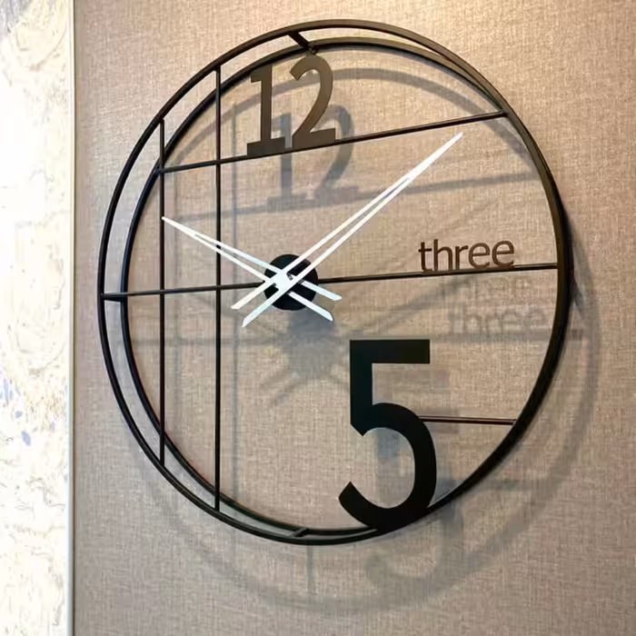 ساعت دیواری مدل نامبر