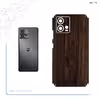 برچسب پوششی ماهوت مدل Dark_Walnut_Wood مناسب برای گوشی موبایل موتورولا Edge 30 Fusion