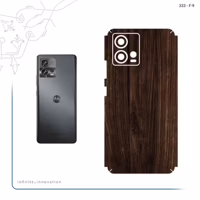 برچسب پوششی ماهوت مدل Dark_Walnut_Wood مناسب برای گوشی موبایل موتورولا Edge 30 Fusion