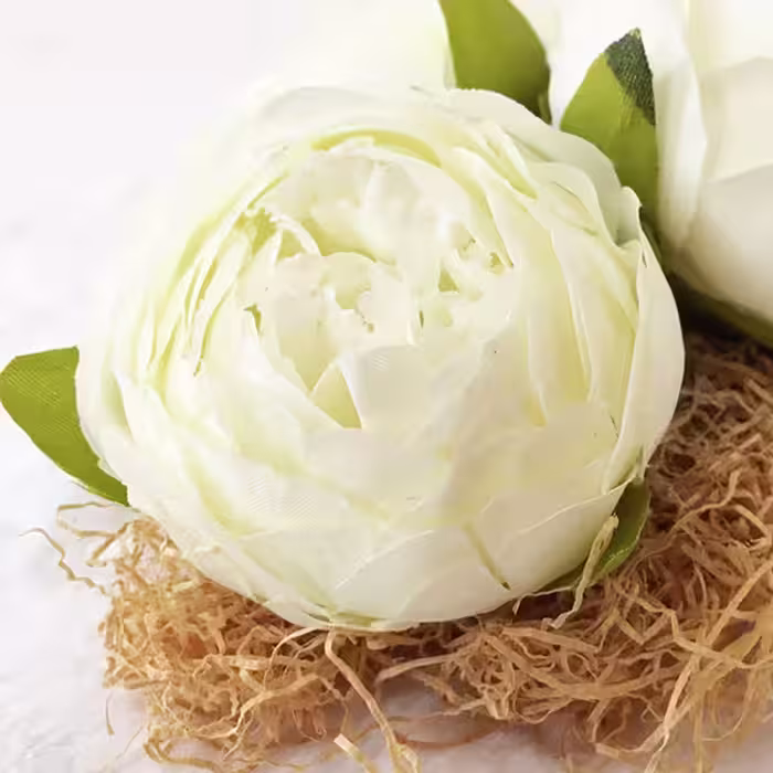 گل مصنوعی مدل سرگل پیونی کد 491 بسته 3 عددی