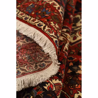 فرش دستبافت قدیمی شش متری مدل بختیاری کد 141211