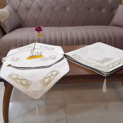 ست رومیزی 4 تکه طرح پتینه کد 0001