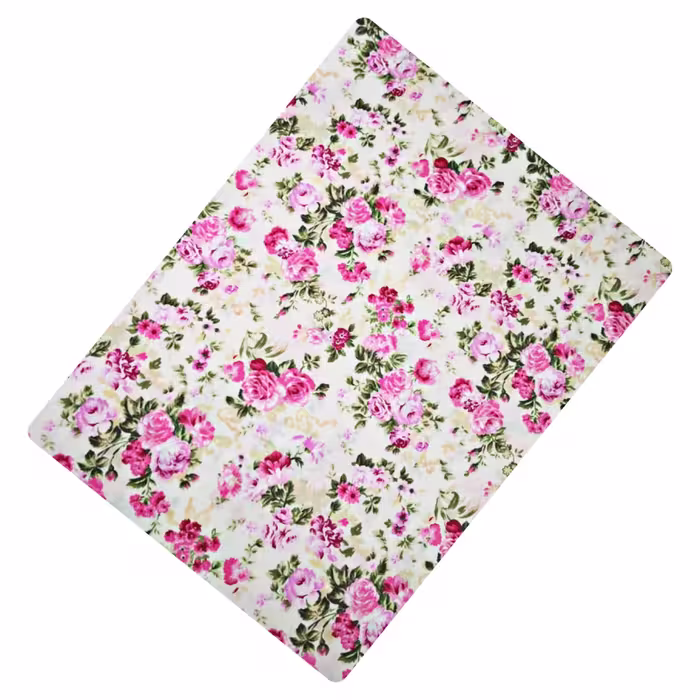 ملحفه مدل روانداز طرح گلدار یک نفره سایز 140×200 سانتی متر 