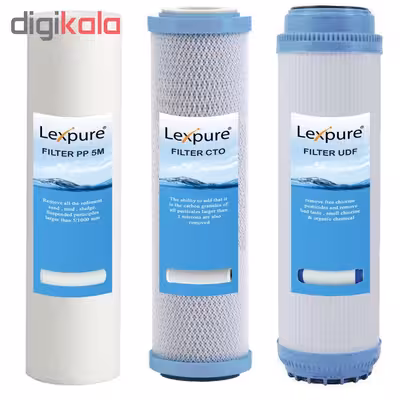 فیلتر دستگاه تصفیه کننده آب مدل LX-F480 مجموعه 6 عددی