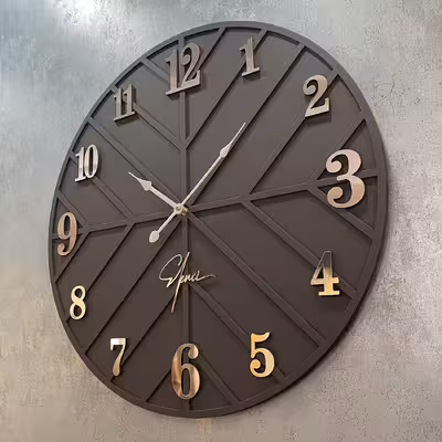 ساعت دیواری اِلِنسی مدل Roga کد 60c