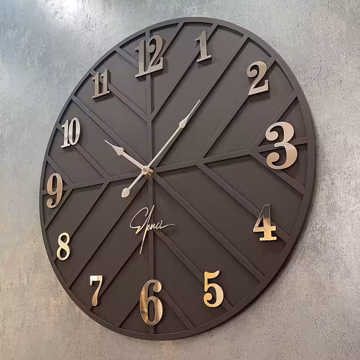 ساعت دیواری اِلِنسی مدل Roga کد 60c