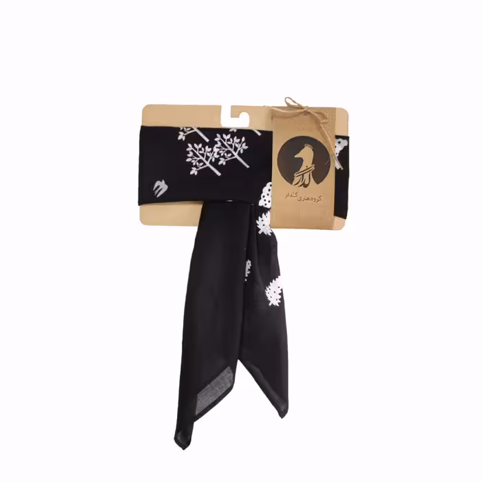 دستمال سر و گردن گدار مدل پرستو و کاج