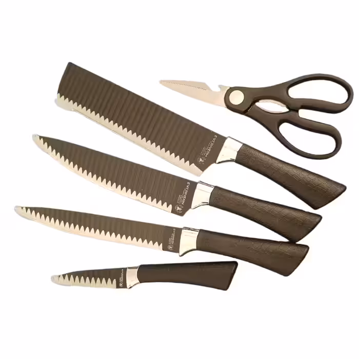 سرویس چاقوی آشپزخانه 6 پارچه اوریچ مدل ER-0238A